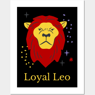 Loyal Leo - Astrology Art Posters and Art